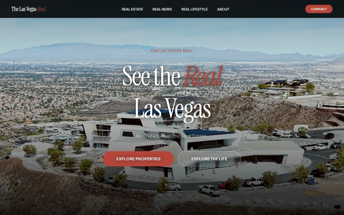 The Las Vegas Real — Keith Jones authentic Las Vegas media brand website